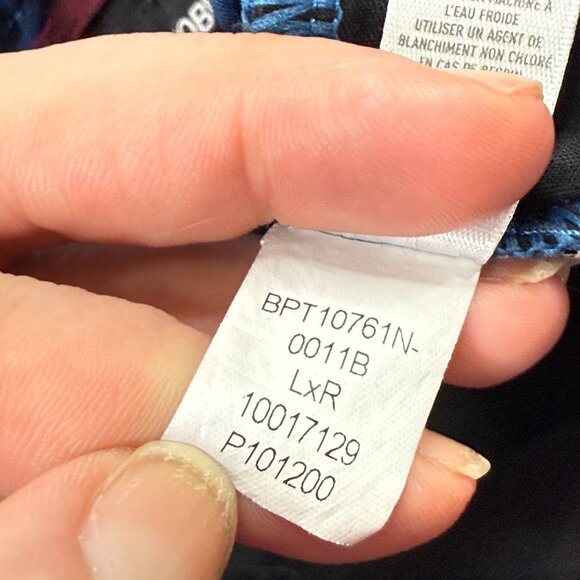 Bonobos Off Duty Pants Men L Blue 31" Elastic Waist Performance Tapered - Picture 7 of 16